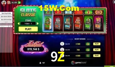 9Z: Jogos de Caça-Níqueis-Altas Recompensas, Roleta-Velocidade, Blackjack-Desafios Máximos